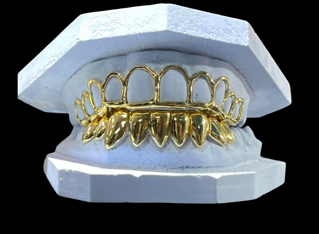 Classic “Open Face” Grillz set